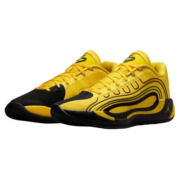 Size 14 Nike Air Jordan Luka 4 Q54 Quai 54 Tour Yellow Strike Mens HJ5196-700 main image 8